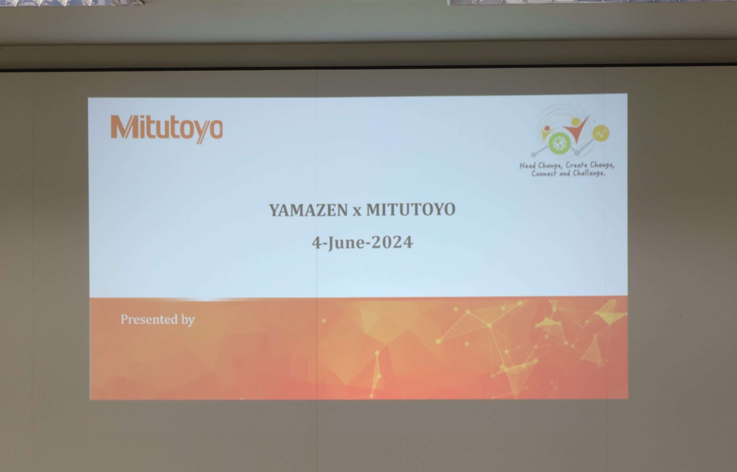 Yamazen x Mitutoyo Meeting