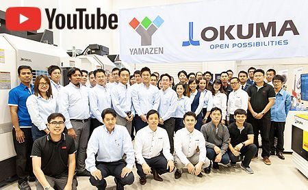 (งานแสดงสินค้าประเภทเครื่องมือกลในประเทศไทย) บริษัท YAMAZEN THAILAND และบริษัท OKUMA ร่วมกันเปิด Work shop ภายในงาน !