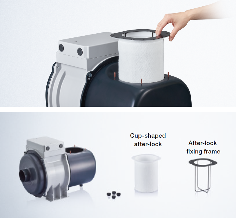 Cyclone type mist collector GME-S-eco Series