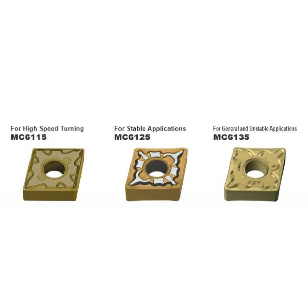 CVD Coated Grade for Steel Turning MC6100 Series